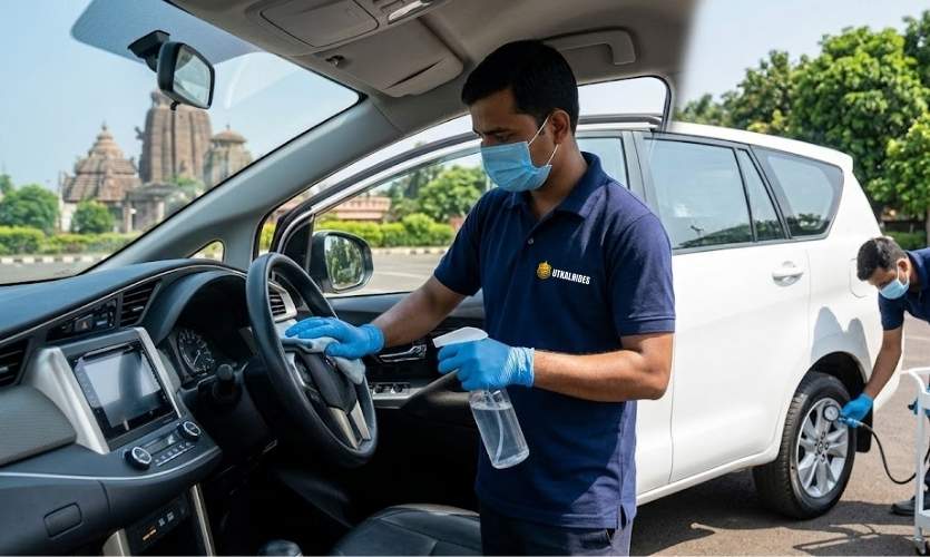 Car Sanitization and Safety Checklist Utkal Rides Bhubaneswar